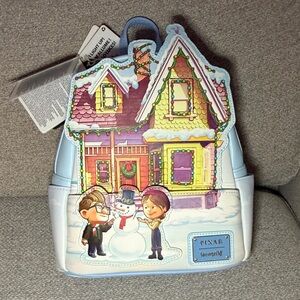 Loungefly Pixar Up House Light Up Winter Backpack